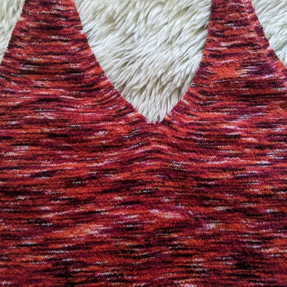 Loft Red knit halter top - Picture 6 of 8
